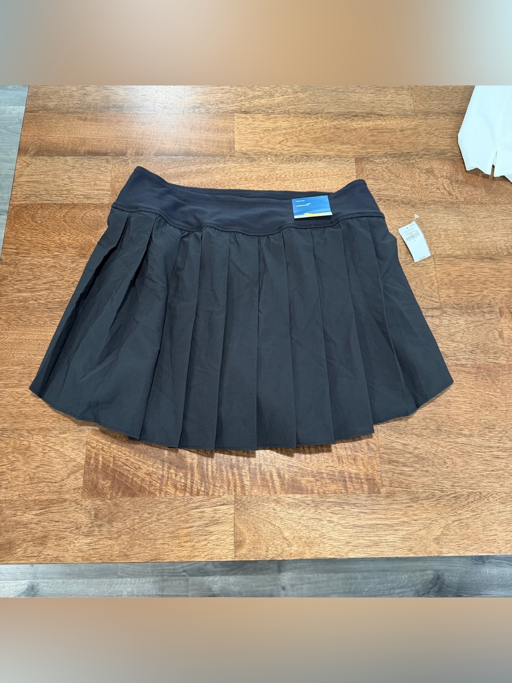 NWT Old Navy High Waisted StretchTech Pleated Skort Women’s Size L Black